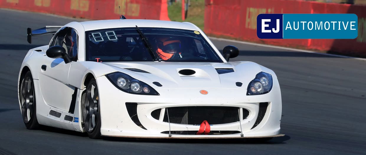 EJ Automotive GT car on track