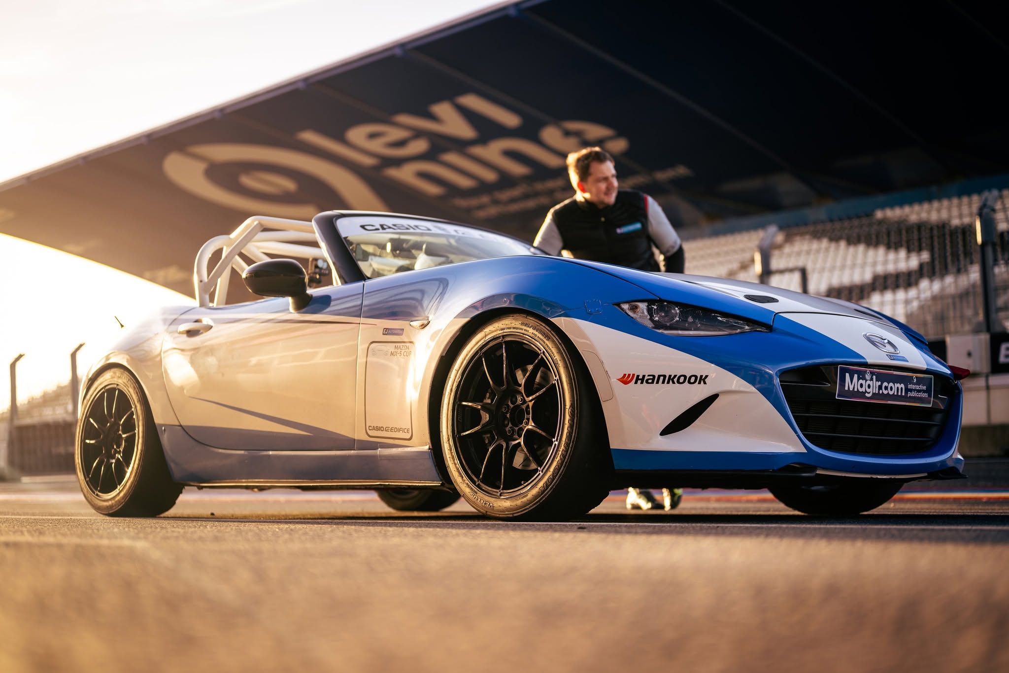 NiceRacing Mazda MX-5 Cup car, Casio Edifice livery